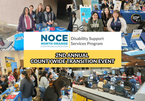 NOCE Disability Support Services Program, 2nd annual countywide transition event